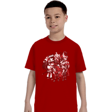 Load image into Gallery viewer, Shirts T-Shirts, Youth / XS / Red SNK
