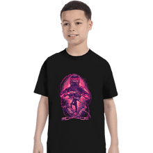 Load image into Gallery viewer, Secret_Shirts T-Shirts, Youth / XS / Black The Devil Hunter
