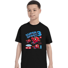 Load image into Gallery viewer, Secret_Shirts T-Shirts, Youth / XS / Black Super Spider Bros
