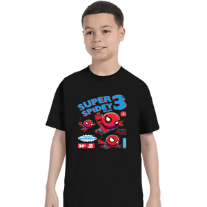 Secret_Shirts T-Shirts, Youth / XS / Black Super Spider Bros
