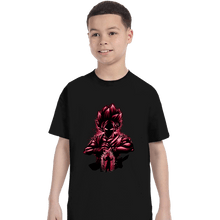 Load image into Gallery viewer, Shirts T-Shirts, Youth / XS / Black Super Saiyan Blue Kaioken
