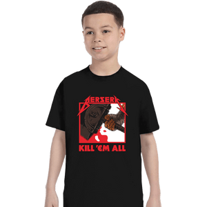 Secret_Shirts T-Shirts, Youth / XS / Black Berserk Metal Sale