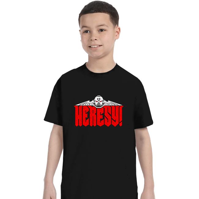 Secret_Shirts T-Shirts, Youth / XS / Black Heresy!