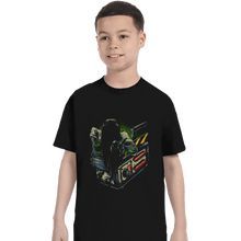 Load image into Gallery viewer, Shirts T-Shirts, Youth / XS / Black Trapped Ghost
