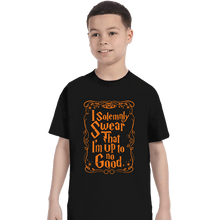 Load image into Gallery viewer, Secret_Shirts T-Shirts, Youth / XS / Black Solemnly Swear
