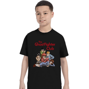 Shirts T-Shirts, Youth / XL / Black The Ghost Fighter Club