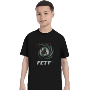 Shirts T-Shirts, Youth / XS / Black Agent Fett