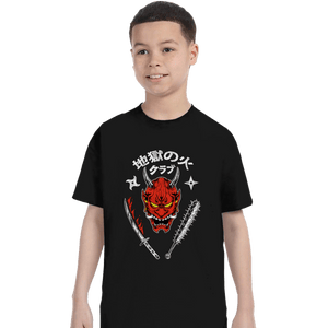Secret_Shirts T-Shirts, Youth / XS / Black Jigoku No Hi