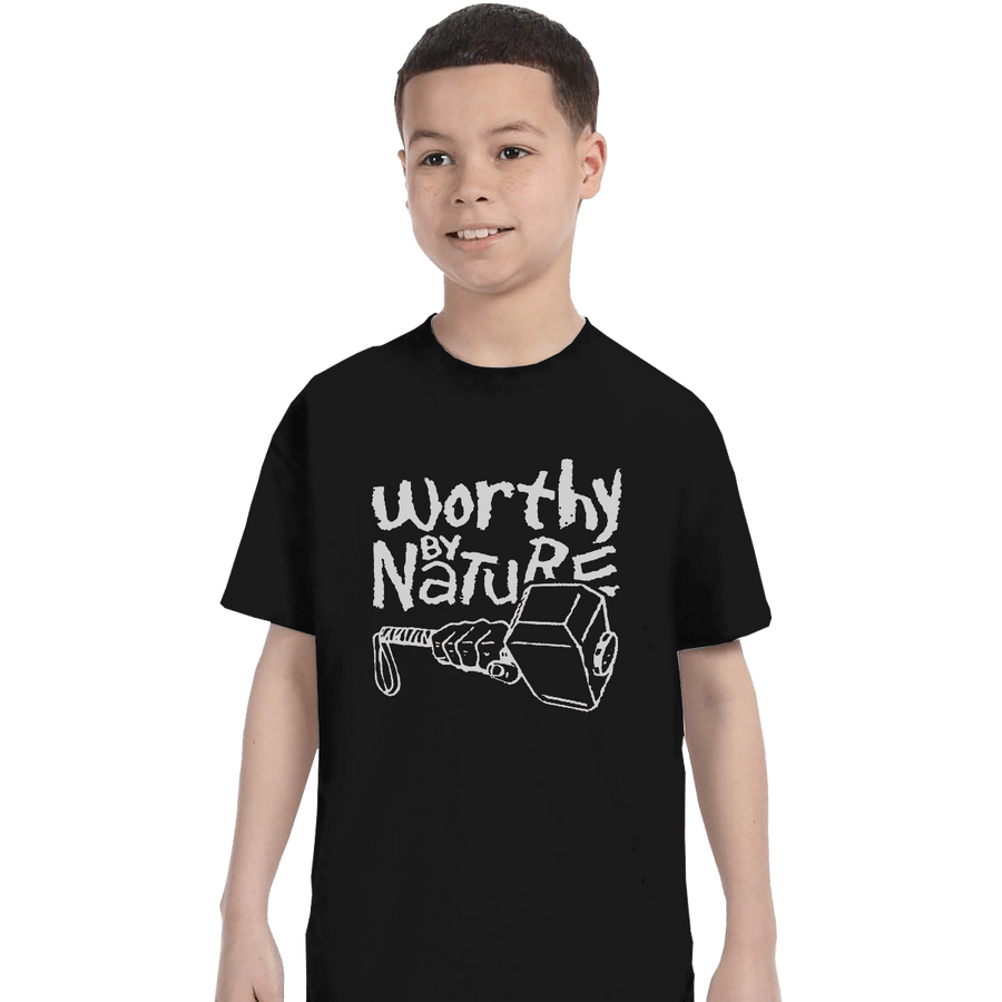 Shirts T-Shirts, Youth / XL / Black Worthy By Nature