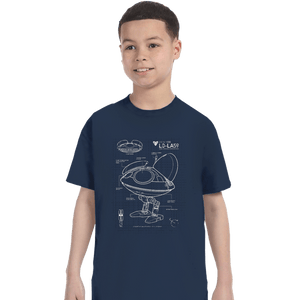 Daily_Deal_Shirts T-Shirts, Youth / XS / Navy LO-LA59 Schematics