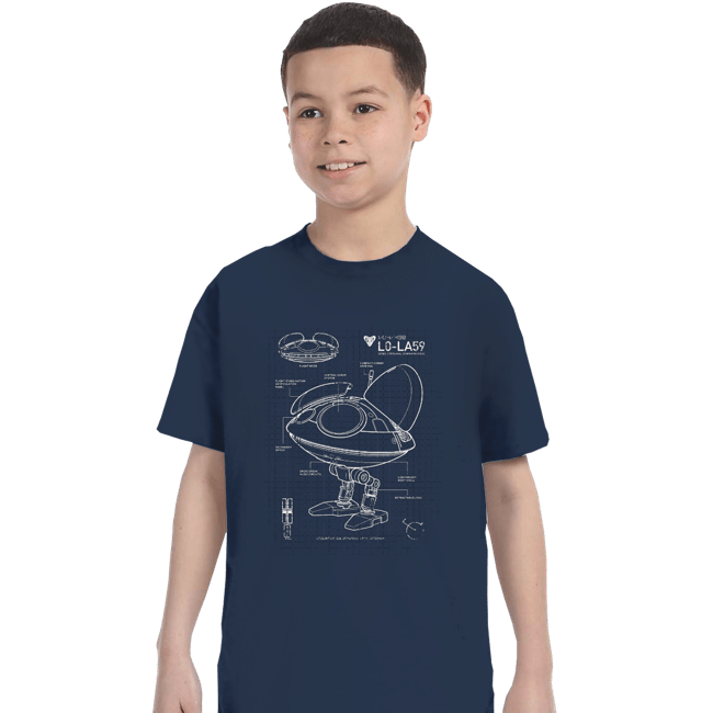 Daily_Deal_Shirts T-Shirts, Youth / XS / Navy LO-LA59 Schematics