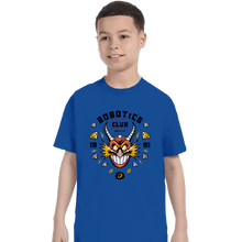 Load image into Gallery viewer, Shirts T-Shirts, Youth / XS / Royal Blue The Robotics Club
