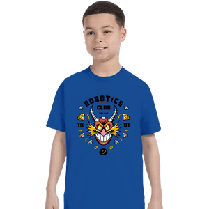 Shirts T-Shirts, Youth / XS / Royal Blue The Robotics Club