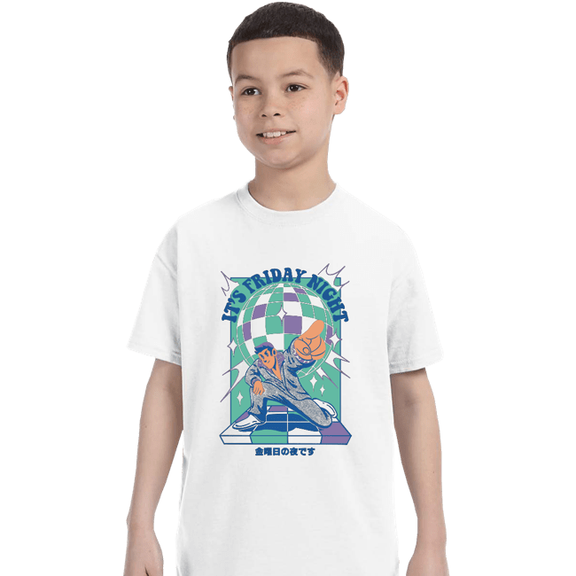 Daily_Deal_Shirts T-Shirts, Youth / XS / White It's Friday Night