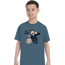 Load image into Gallery viewer, Secret_Shirts T-Shirts, Youth / XS / Indigo Blue Jake &amp; Charles
