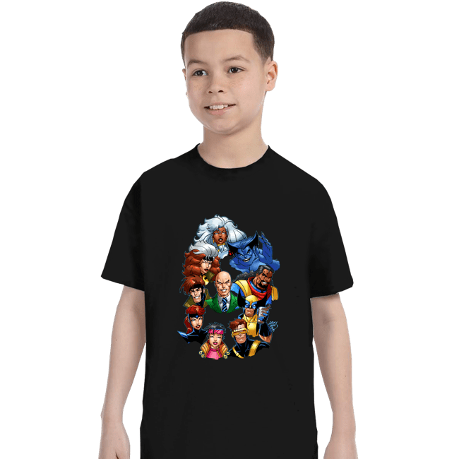 Secret_Shirts T-Shirts, Youth / XS / Black X-Men 30th Anniversary