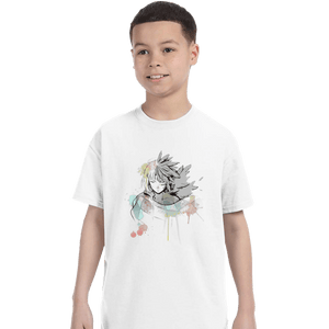 Secret_Shirts T-Shirts, Youth / XS / White Watercolor Howl