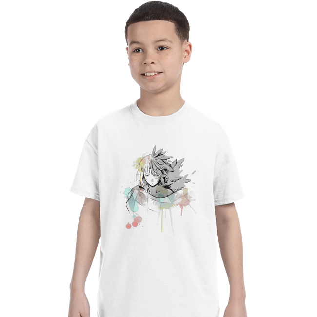 Secret_Shirts T-Shirts, Youth / XS / White Watercolor Howl