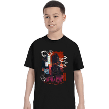 Load image into Gallery viewer, Daily_Deal_Shirts T-Shirts, Youth / XS / Black Jazz Drifter
