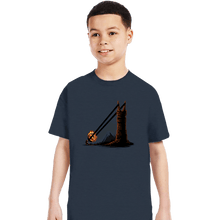 Load image into Gallery viewer, Shirts T-Shirts, Youth / XS / Dark Heather Dark Slingshot
