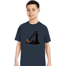 Load image into Gallery viewer, Shirts T-Shirts, Youth / XS / Dark Heather Dark Slingshot

