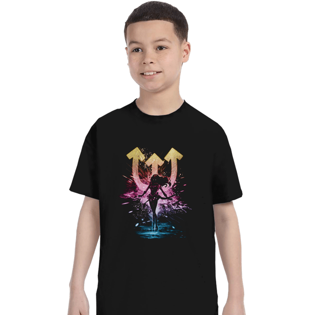 Shirts T-Shirts, Youth / XS / Black Neptune Storm