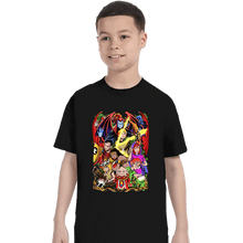 Load image into Gallery viewer, Shirts T-Shirts, Youth / XS / Black D&amp;D Fighter
