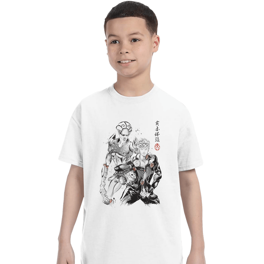 Shirts T-Shirts, Youth / XL / White Gold Experience Sumi-e