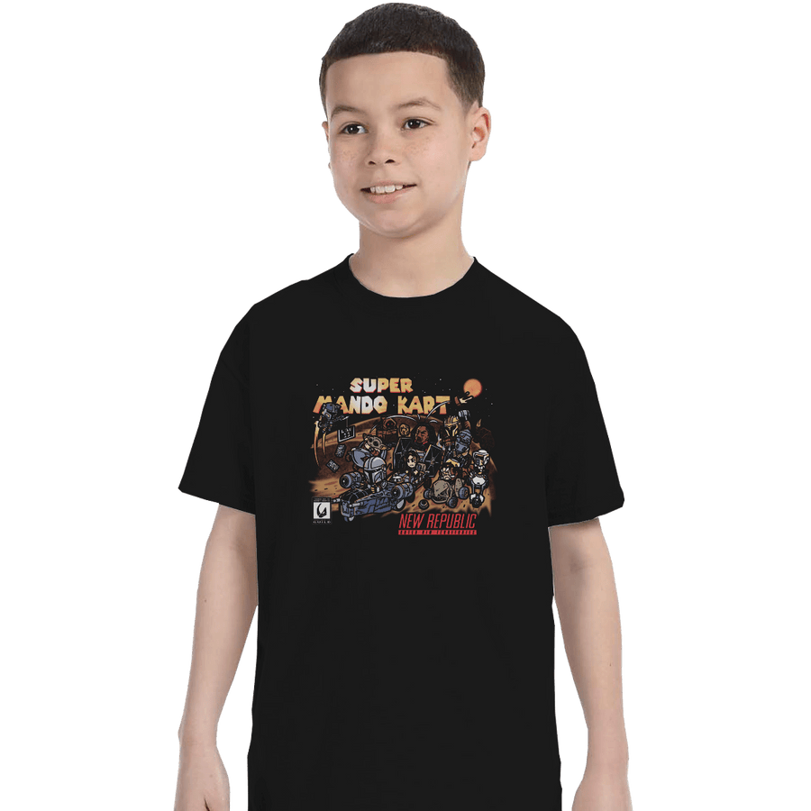 Shirts T-Shirts, Youth / XL / Black Bounty Hunter Kart