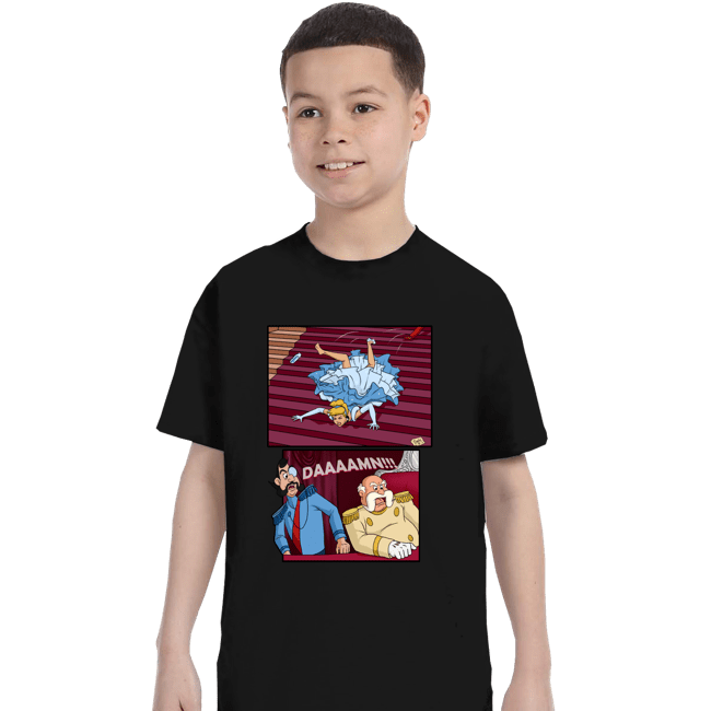 Secret_Shirts T-Shirts, Youth / XS / Black Falling Princess