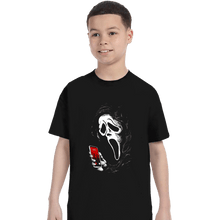 Load image into Gallery viewer, Secret_Shirts T-Shirts, Youth / XS / Black Ghost Call
