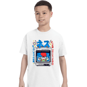 Secret_Shirts T-Shirts, Youth / XS / White Retro Player