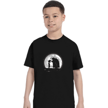Load image into Gallery viewer, Shirts T-Shirts, Youth / XS / Black Moonlight Straw Hat
