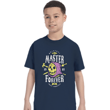 Load image into Gallery viewer, Shirts T-Shirts, Youth / XS / Navy Skeletor Forever
