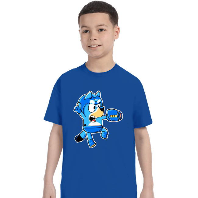 Secret_Shirts T-Shirts, Youth / XS / Royal Blue Bluey Bomber