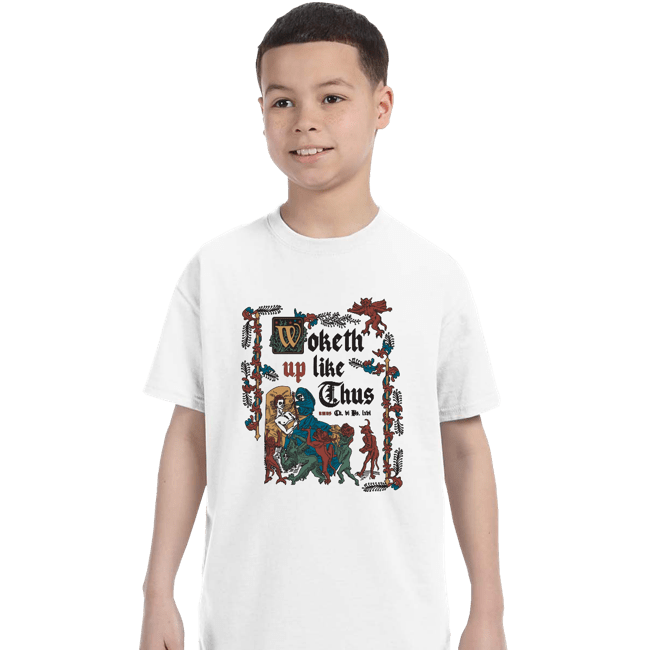 Secret_Shirts T-Shirts, Youth / XS / White Woketh Up Like This