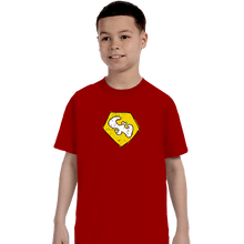 Load image into Gallery viewer, Secret_Shirts T-Shirts, Youth / XS / Red Dove Of Peace
