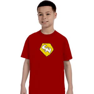 Secret_Shirts T-Shirts, Youth / XS / Red Dove Of Peace