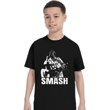 Load image into Gallery viewer, Shirts T-Shirts, Youth / XS / Black Smash!
