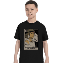 Load image into Gallery viewer, Daily_Deal_Shirts T-Shirts, Youth / XS / Black The Princess Vintage Tarot
