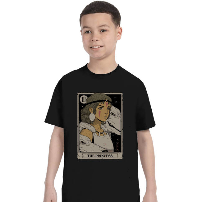 Daily_Deal_Shirts T-Shirts, Youth / XS / Black The Princess Vintage Tarot