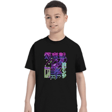Load image into Gallery viewer, Shirts T-Shirts, Youth / XS / Black Neon EVA
