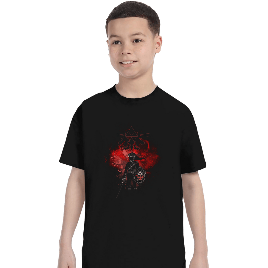 Shirts T-Shirts, Youth / XL / Black Dark Link Art