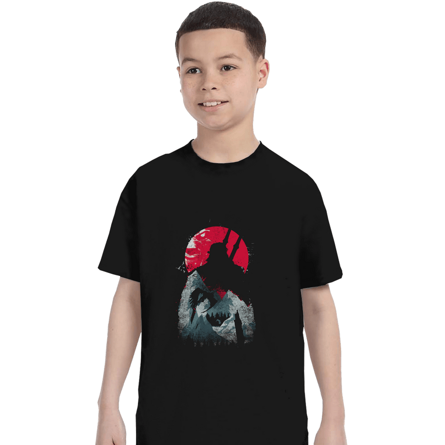 Shirts T-Shirts, Youth / XL / Black Wild Sunset