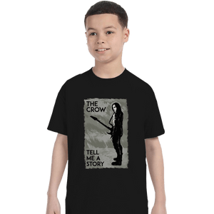 Shirts T-Shirts, Youth / Small / Black Crows Don't Cry