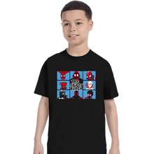 Load image into Gallery viewer, Daily_Deal_Shirts T-Shirts, Youth / XS / Black The Spider Bunch
