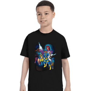 Secret_Shirts T-Shirts, Youth / XS / Black Mutant Wars