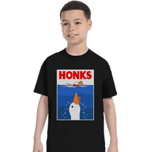Load image into Gallery viewer, Shirts T-Shirts, Youth / XL / Black HONKS
