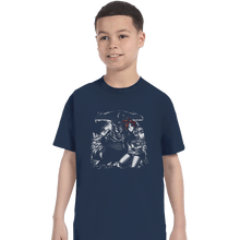 Load image into Gallery viewer, Shirts T-Shirts, Youth / XS / Navy IRIA
