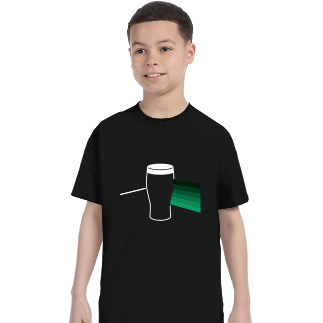 Daily_Deal_Shirts T-Shirts, Youth / XS / Black Dark Side Of The Pint